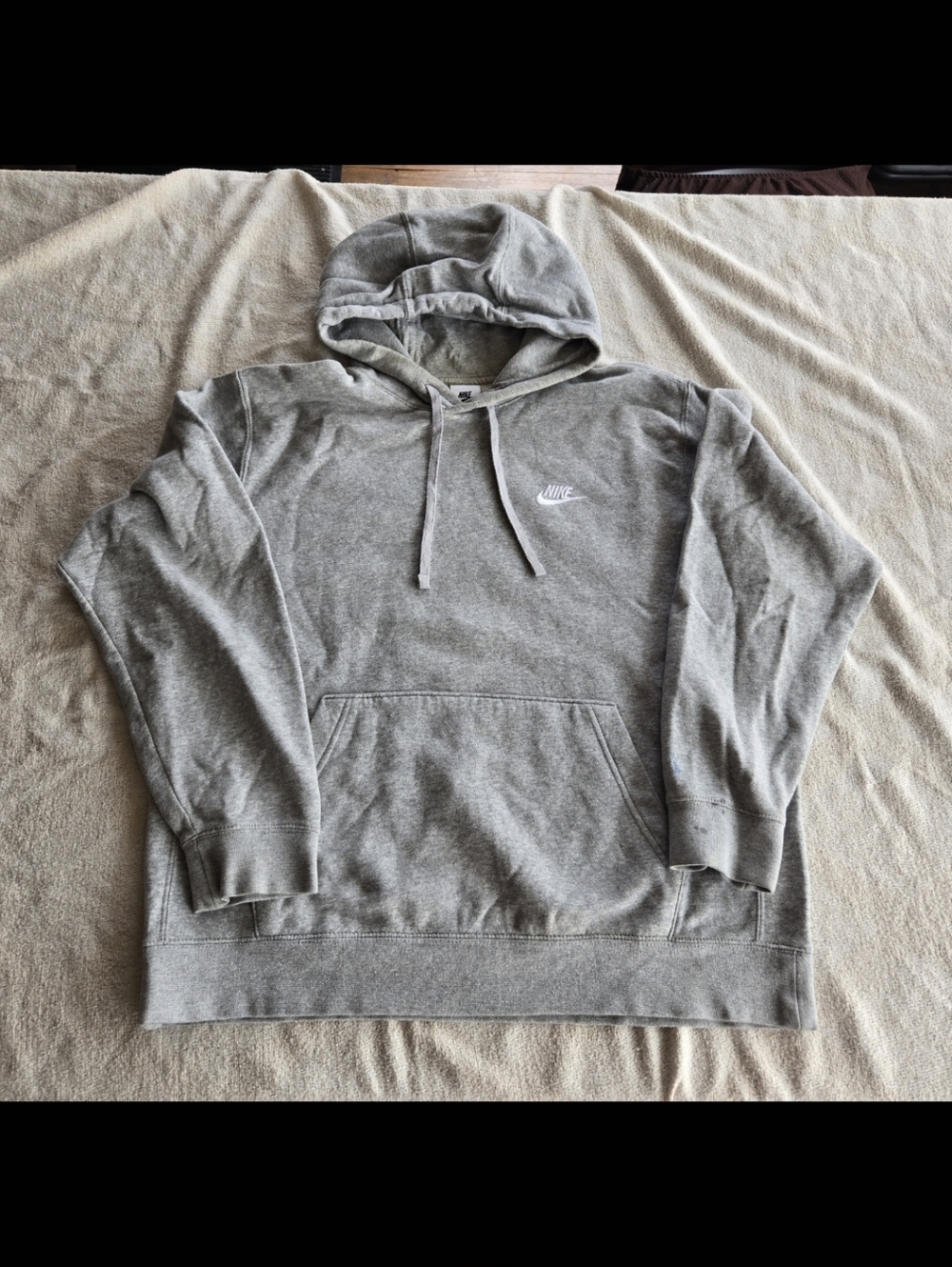 Nike Grey Hoodie Large